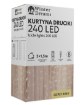 Chomik Световая Завеса Druciki 240L Теплый Белый, 5 x 1,5 М, Usb, С Пультом Дистанционного Управления, LED8462 - Home Club, изображение 3