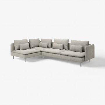 ИКЕА Угловой диван на 4 человека SÖDERHAMN, 893.058.42 - Home Club