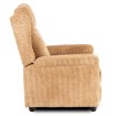 Mebel Elite Розкладне крісло Spencer, коричневе, з вельветової тканини, ME.SPENCER/BR/SZTR/FW - Home Club, зображення 6