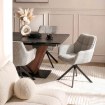Mebel Elite Вращающееся кресло Peony, серое, букле, ME.PEONY/P/T/K - Home Club, изображение 2
