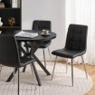 Mebel Elite Стул Enzo, чёрный, искусственная кожа, ME.ENZO/CZ/CH/E/K - Home Club, изображение 2