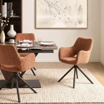 Mebel Elite Стул Flav Rude, ME.FLAV/RD/CZ/TB/K - Home Club