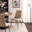 Mebel Elite Стул Ibis бежевого цвета из велюра, ME.IBIS/BZ/V/K - Home Club, изображение 2