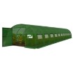 Garden Line 12-сегментный садовый пленковый туннель, зеленый, 12 x 5 x 2 м, с дверью на петлях, TUN5115 - Home Club, изображение 6