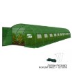 Garden Line 12-сегментный садовый пленковый туннель, зеленый, 12 x 5 x 2 м, с дверью на петлях, TUN5115 - Home Club, изображение 7