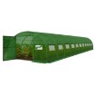Garden Line 12-сегментный садовый пленковый туннель, зеленый, 12 x 5 x 2 м, с дверью на петлях, TUN5115 - Home Club, изображение 8