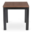Mebel Elite Раздвижной стол Max 80–160 см, орех «Ницца»/чёрный, W.MAX/ONI/CZ/S - Home Club, изображение 6