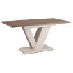 Mebel Elite Стол Clark, раскладной, 120–160 см, орех/кашмир, PM.DUBAJ/O/KASZ/S - Home Club, изображение 5