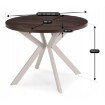 Mebel Elite Раздвижной стол Lukas 100–250 см, орех/кашмир, ME.LUKAS/O/KASZ/S - Home Club, изображение 10
