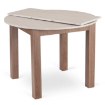 Mebel Elite Стіл Harry, розкладний, 102–142 см, травертин/горіх «Ніцца», W.HARRY/TRAW/ONI/S - Home Club, зображення 4