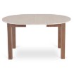 Mebel Elite Стіл Harry, розкладний, 102–142 см, травертин/горіх «Ніцца», W.HARRY/TRAW/ONI/S - Home Club, зображення 5