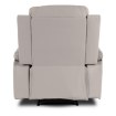 Mebel Elite Массажное кресло Box с функцией раскладывания, для отдыха, с подставкой для ног, серого цвета, из экокожи, ME.BOX/P/E/FW - Home Club, изображение 8