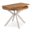 Mebel Elite Раздвижной стол Lukas 100–250 см, дуб/кашмир, ME.LUKAS/D/KASZ/S - Home Club, изображение 3