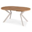 Mebel Elite Раздвижной стол Lukas 100–250 см, дуб/кашмир, ME.LUKAS/D/KASZ/S - Home Club, изображение 4