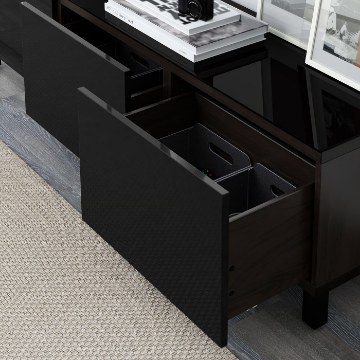 ІКЕА Комбінація з висувними ящиками BESTÅ БЕСТО, 591.968.87 - Home Club