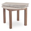 Mebel Elite Стол James, раскладной, 103–223 см, травертин/орех «Ницца», W.JAMES/TRAW/ONI/S - Home Club, изображение 4