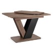 Mebel Elite Стол Clark, раскладной, 120–160 см, орех/чёрный, PM.DUBAJ/O/CZ/S - Home Club, изображение 4