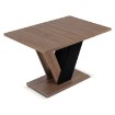 Mebel Elite Стол Clark, раскладной, 120–160 см, орех/чёрный, PM.DUBAJ/O/CZ/S - Home Club, изображение 7