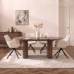 Mebel Elite Розкладний стіл Oval 180–220 см, горіх, ME.OVAL/O/S - Home Club, зображення 3