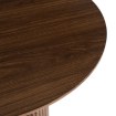 Mebel Elite Розкладний стіл Oval 180–220 см, горіх, ME.OVAL/O/S - Home Club, зображення 6