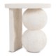 Mebel Elite Столик Rico 45,5 см, кремовий/бежевий, сучасний, ME.RICO/KR-BZ/MGO/L - Home Club