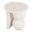Mebel Elite Столик Rico 45,5 см, кремовий/бежевий, сучасний, ME.RICO/KR-BZ/MGO/L - Home Club, зображення 3