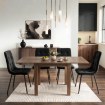 Mebel Elite Раздвижной стол Max 80–160 см, орех, Nicea, W.MAX/ONI/S - Home Club, изображение 3