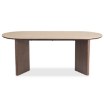 Mebel Elite Стол Darius, овальный, 200 см, травертин/орех, ME.DARIUS/TRAW/O/CER/S - Home Club, изображение 5