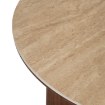 Mebel Elite Стол Darius, овальный, 200 см, травертин/орех, ME.DARIUS/TRAW/O/CER/S - Home Club, изображение 6