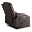 Mebel Elite Массажное кресло Box темно-коричневого цвета из экокожи, ME.BOX/BR/E/FW - Home Club, изображение 5