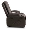 Mebel Elite Массажное кресло Box темно-коричневого цвета из экокожи, ME.BOX/BR/E/FW - Home Club, изображение 6