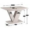 Mebel Elite Стол Clark, раскладной, 120–160 см, «Кашмир», PM.DUBAJ/KASZ/S - Home Club, изображение 11