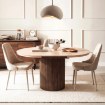 Mebel Elite Стол Aurelio, раскладной, 120–160 см, травертин/орех, ME.AURELIO/TRAW/O/S - Home Club, изображение 3