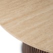 Mebel Elite Стол Aurelio, раскладной, 120–160 см, травертин/орех, ME.AURELIO/TRAW/O/S - Home Club, изображение 5