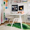 ИКЕА Рабочий стол с регулируемой высотой TROTTEN, 396.218.95 - Home Club, изображение 5