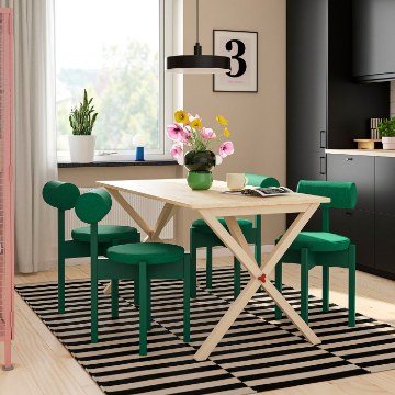 ИКЕА Стол и 4 стула IKEA PS 2026, 496.344.06 - Home Club