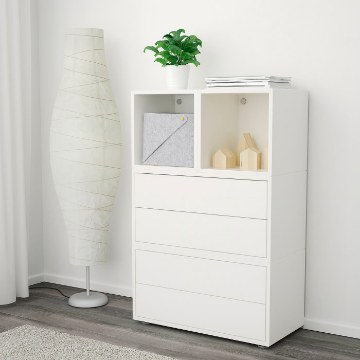 ИКЕА Комбинация шкафов с ножками EKET ЭКЕТ, 392.217.79 - Home Club