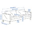 ИКЕА Трехместный диван SALTSJÖBADEN, 496.214.23 - Home Club, изображение 6