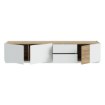 Forte Тв-тумба з висувними ящиками, 240 см, Lewisville, Secret Grey/Дуб Валенсія, LWST141-M829 - Home Club, зображення 3