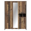 Forte Шафа з дзеркалом 160 см Clif Old – Wood Vintage/Бетон, CLFS831S-C546 - Home Club, зображення 2