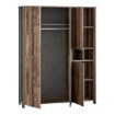 Forte Шафа з дзеркалом 160 см Clif Old – Wood Vintage/Бетон, CLFS831S-C546 - Home Club, зображення 4