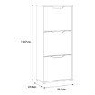 Forte Шкаф для обуви, SNND33-P94F - Home Club, изображение 6