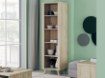 Forte Узкий стеллаж шириной 60 см Vankka «Дубовая доска», VNKR711-L25 - Home Club, изображение 4