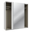 Forte Шафа 200 см Sophistispace Білий / Білий глянцевий, SSQS32414-C04 - Home Club, зображення 7