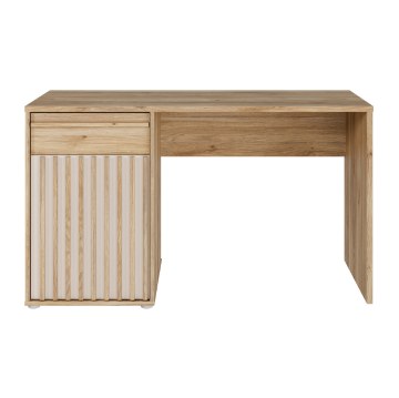 Forte Письменный стол 130x60 см с ящиком и шкафчиком Arank, AXKB221L-M802 - Home Club