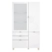 Forte Витрина 110 см Poole, белый / стекло белого цвета Optiwhite, ENJV721-C605 - Home Club, изображение 2