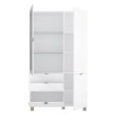 Forte Витрина 110 см Poole, белый / стекло белого цвета Optiwhite, ENJV721-C605 - Home Club, изображение 4