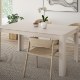Forte Розкладний стіл 160x90 см Breathtaker, пісочний, FLOT16-U60 - Home Club