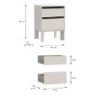 Forte Шафка 50 см Tahoe, пісочний, TAHK012-U60 - Home Club, зображення 8