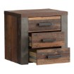 Forte Приліжкова тумба 60 см із шухлядами Nelleke Old – Wood Vintage/Бетон, NLKK012-C546 - Home Club, зображення 2